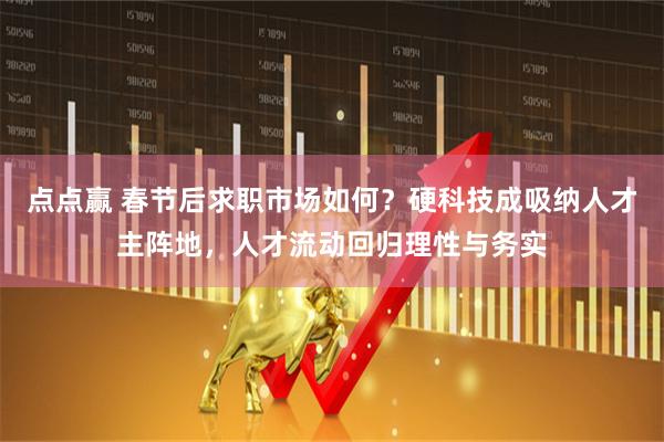 点点赢 春节后求职市场如何？硬科技成吸纳人才主阵地，人才流动回归理性与务实